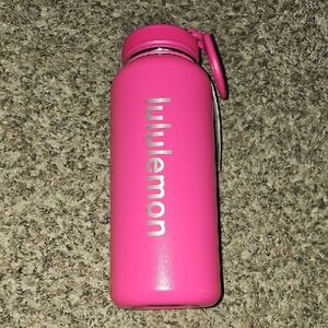 Lululemon Nwts Back To Life Sports Bottle, 32 Oz Straw Lid!! GERP!!